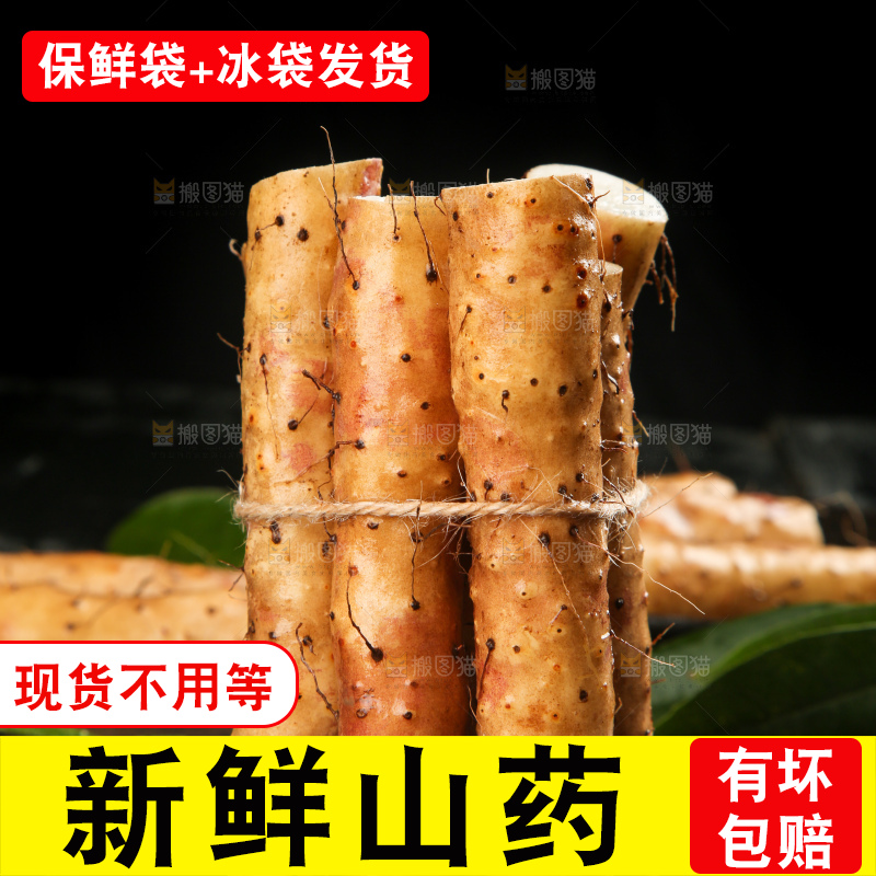 深底上的小白嘴山药