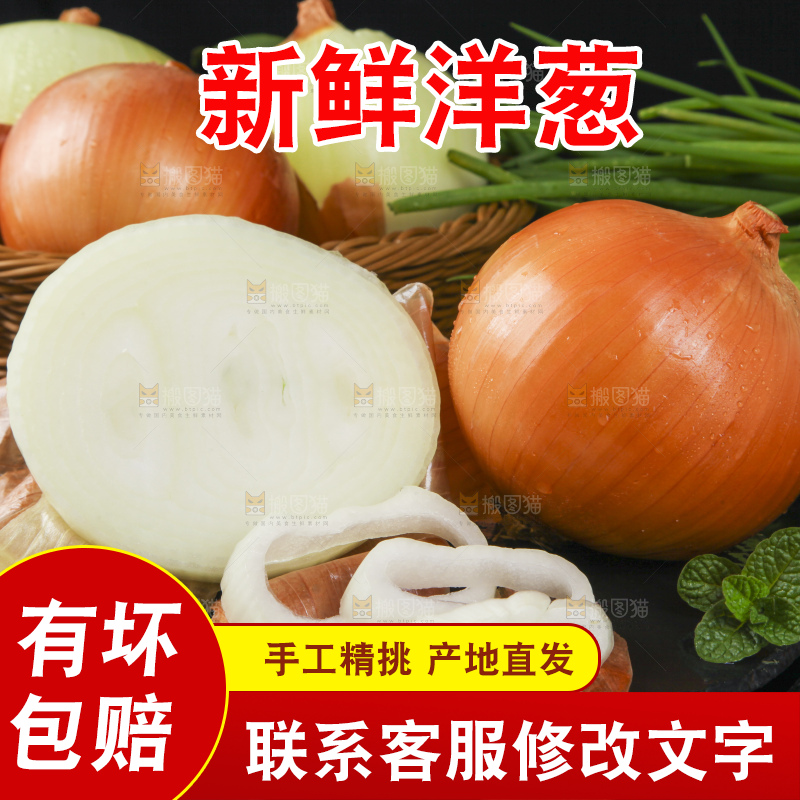 切开的新鲜黄皮洋葱放在黑底上