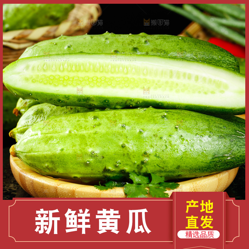 篮子里的黄瓜