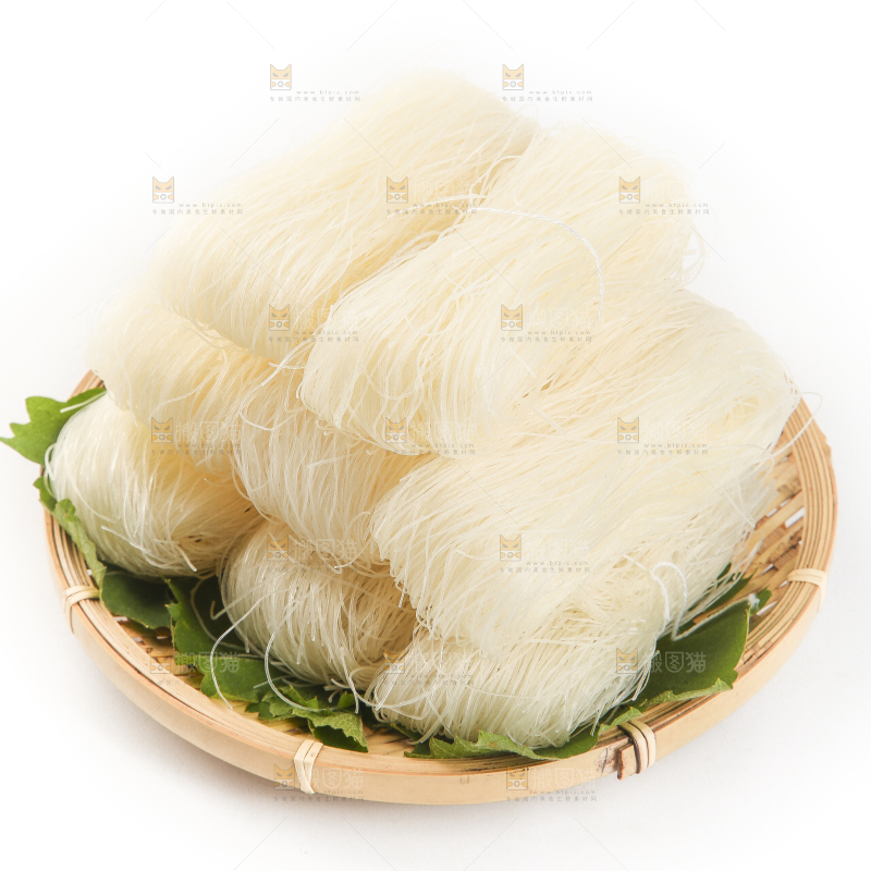 竹篮里放着粉丝