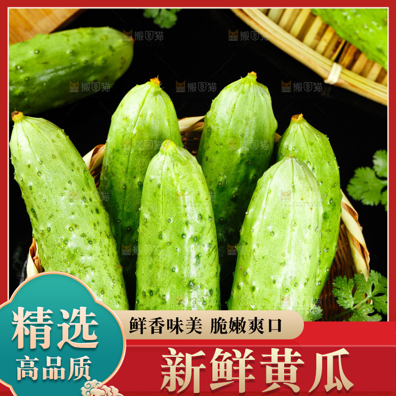 篮子里的黄瓜