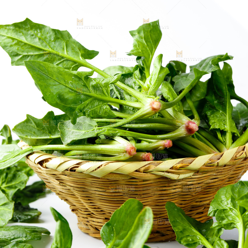 篮子里的菠菜