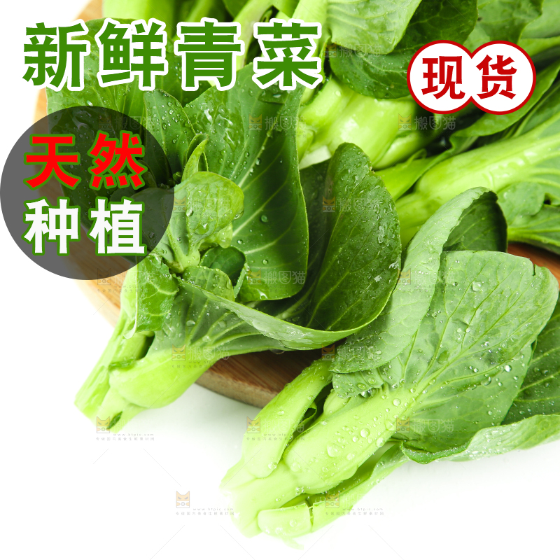 木板上的一堆菜小青菜