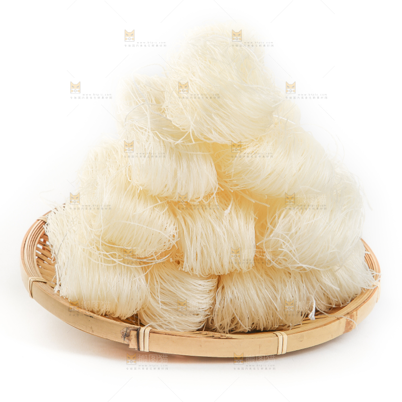 竹篮里放着粉丝