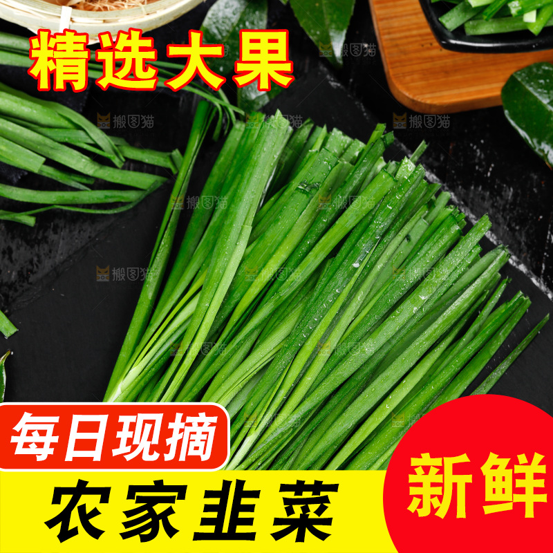 黑石板上的韭菜