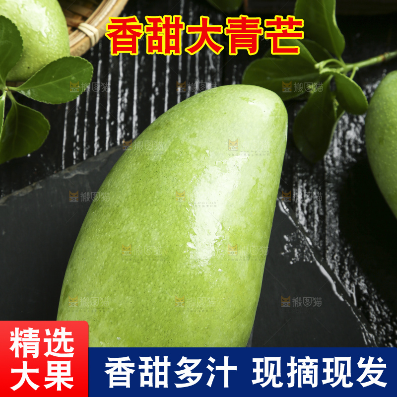 黑底上放着越南大青芒