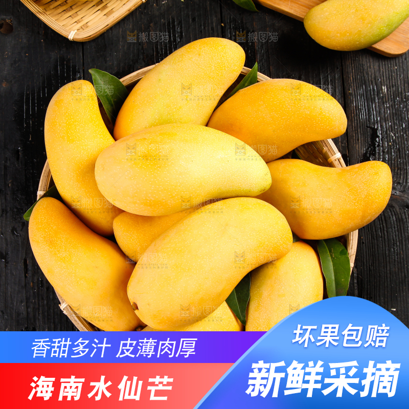 篮子里堆放着水仙芒