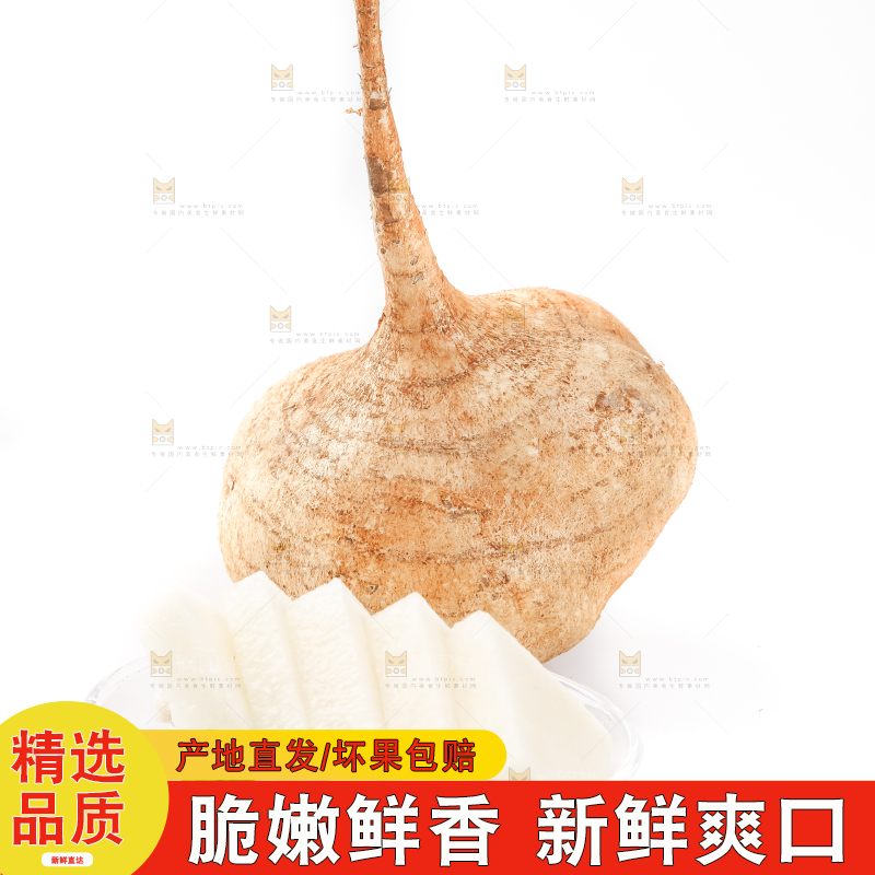 白底上的白凉薯