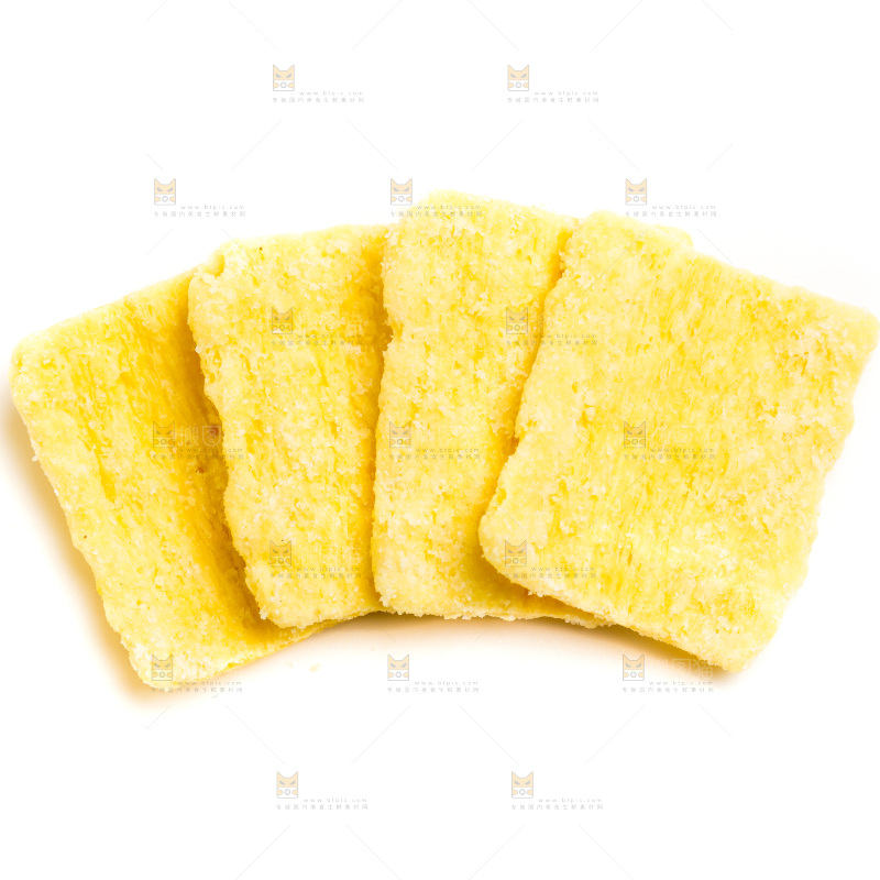 白底上的锅巴