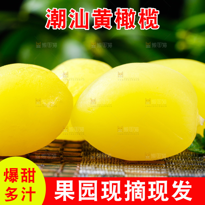 深底上的潮汕黄橄榄