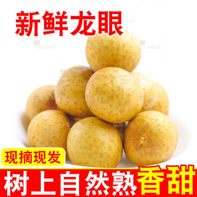 白底上的龙眼