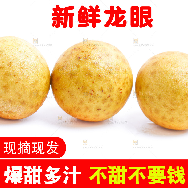 白底上的龙眼