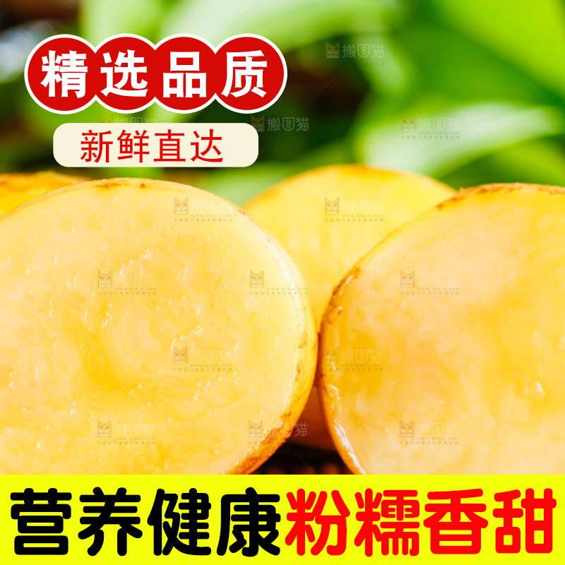 木底上的土豆