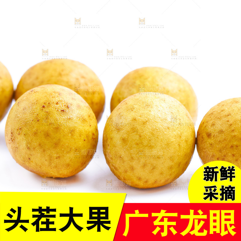 白底上的龙眼