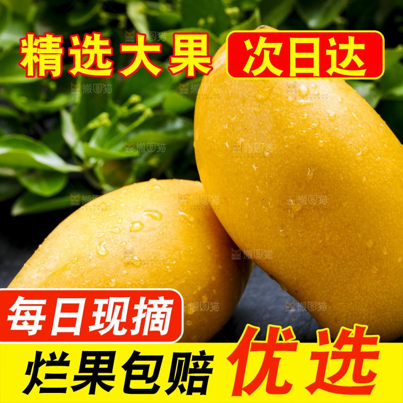 木底上的芒果