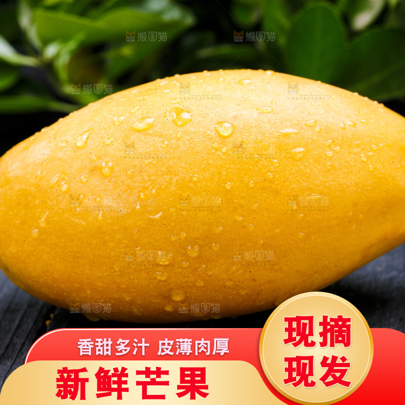 木底上的芒果