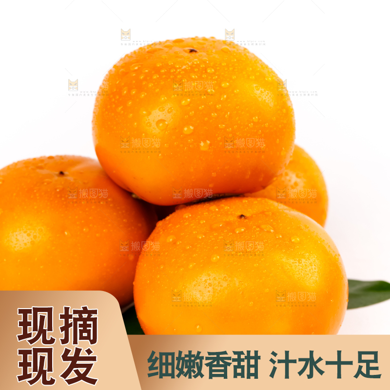 白底上一堆巧克力柿子