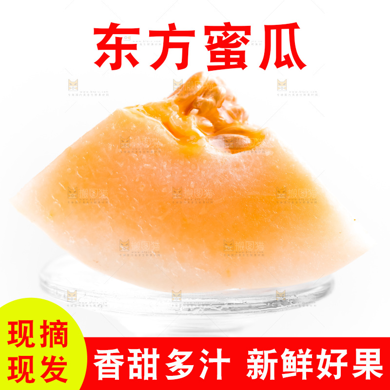浅底上的东方蜜瓜
