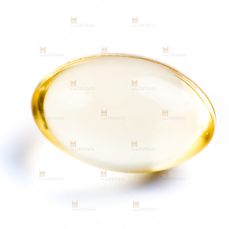 白底上的鱼肝油