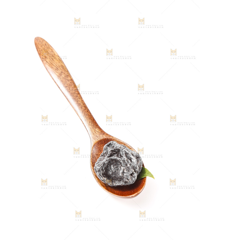 白底上的话梅
