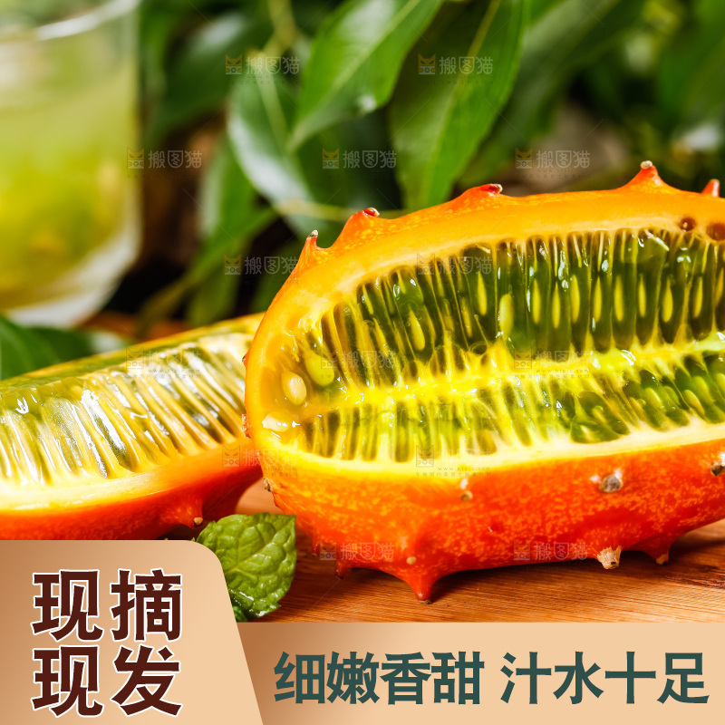 木底上摆放着海参果