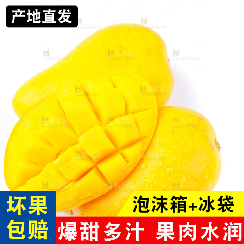 白底上的小台芒