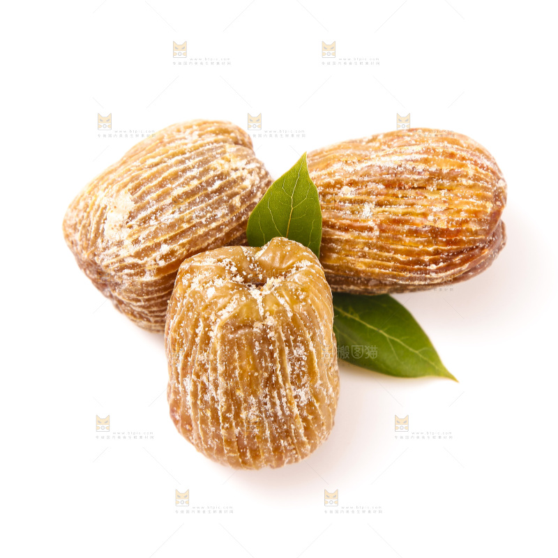 白底上的金丝蜜枣