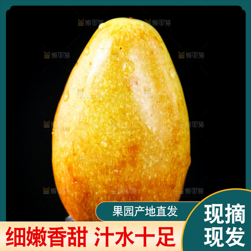 黑底上放着灵武长枣