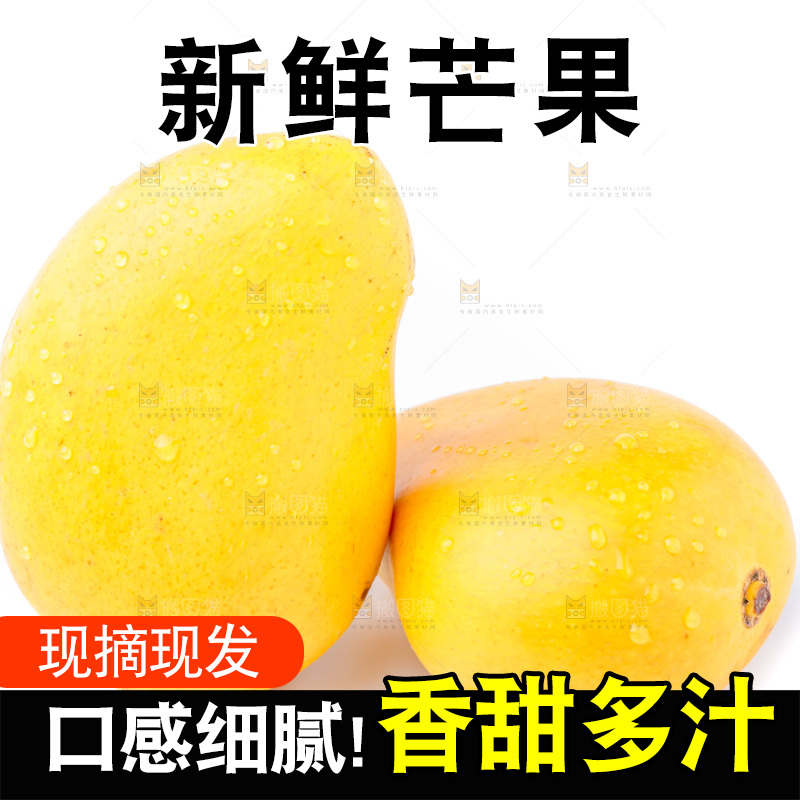 浅底上的海南小台农芒