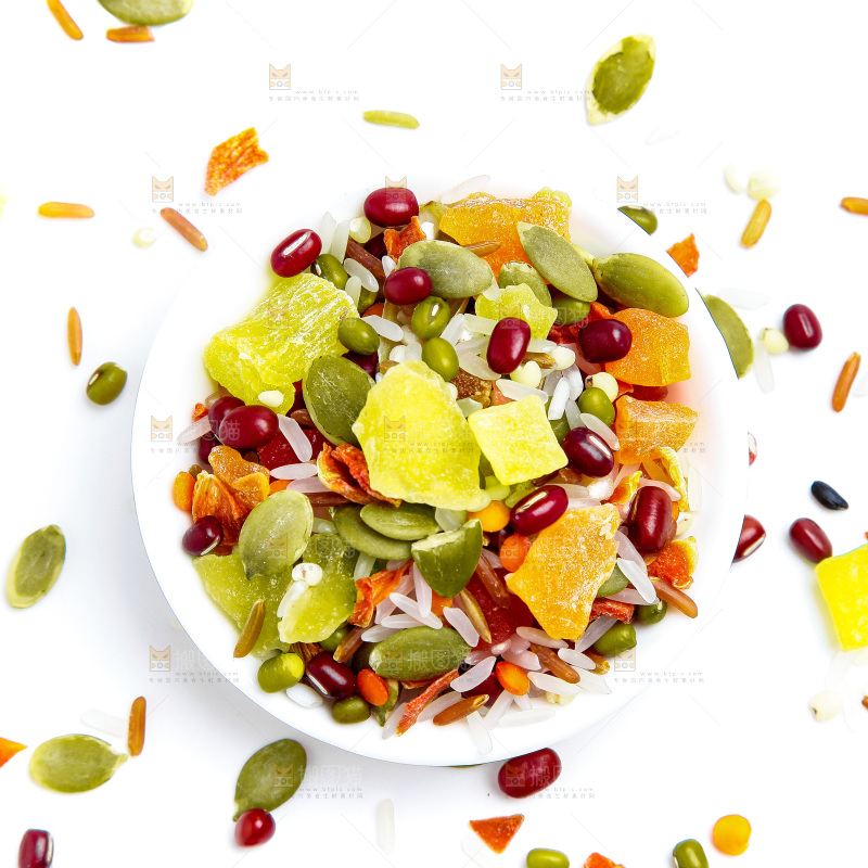 水果粥食材