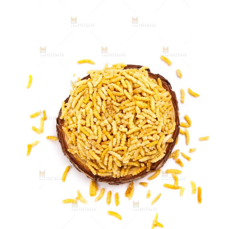 白底上的炒米