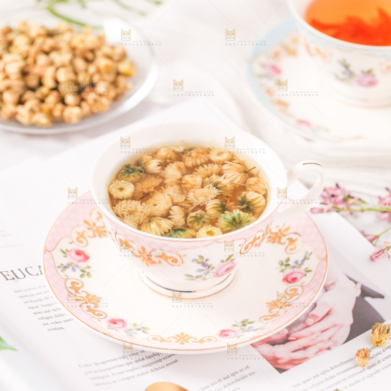 一杯胎菊花茶