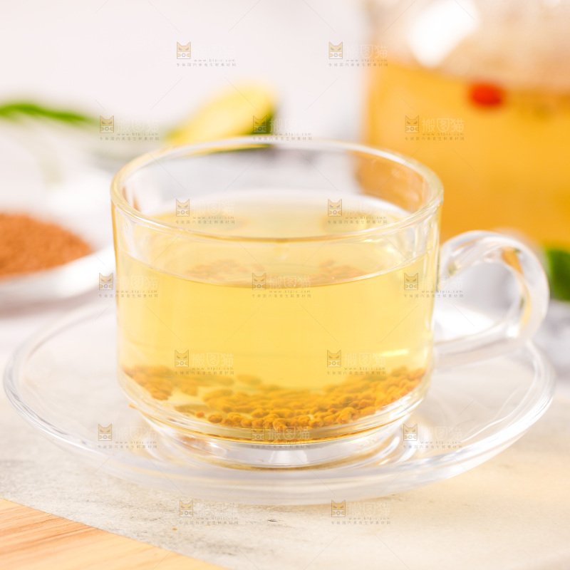 一杯苦荞麦茶