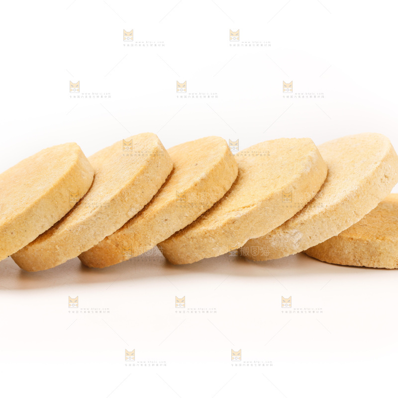 白底上的烟饼