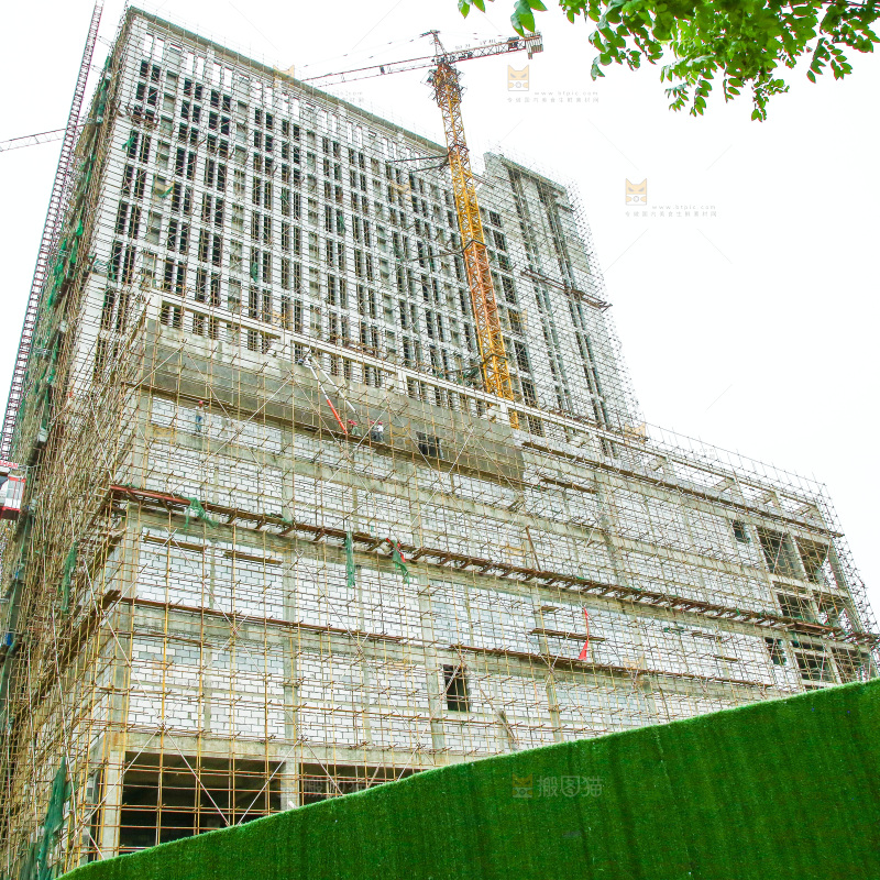 建设中的楼房