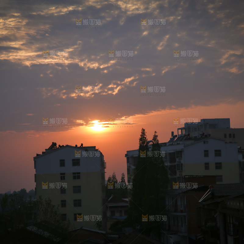 夕阳西下