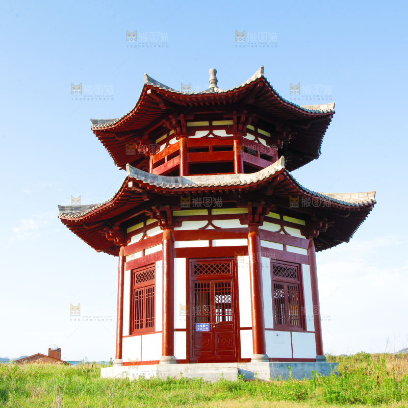 户外的亭子