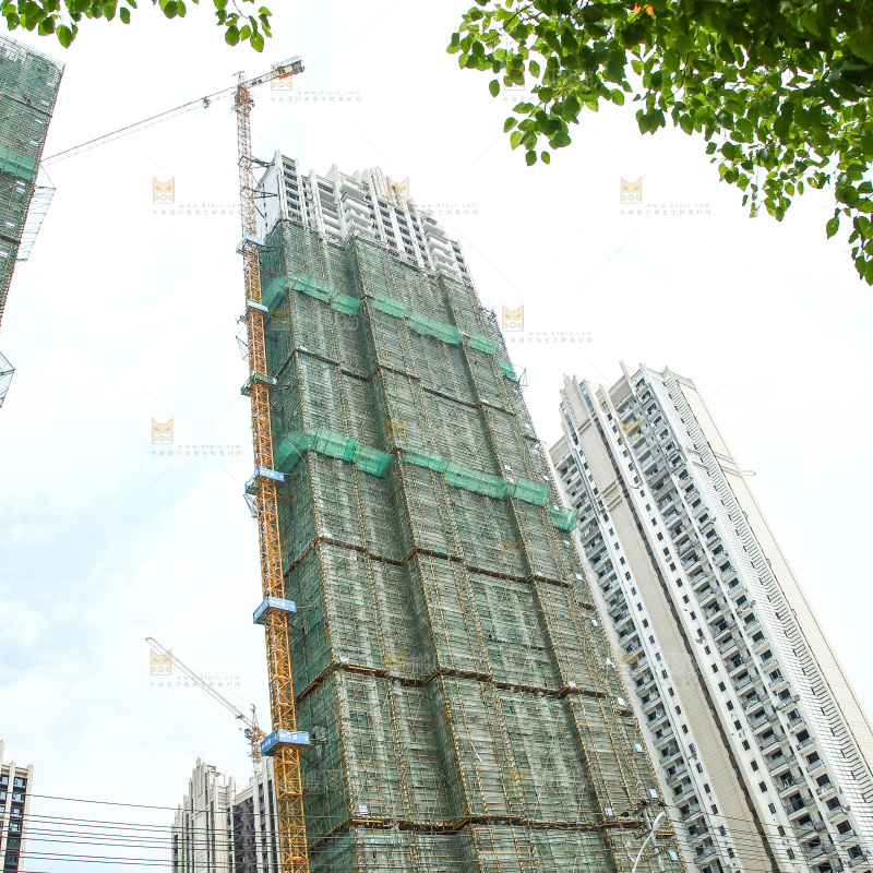 建设中的楼房