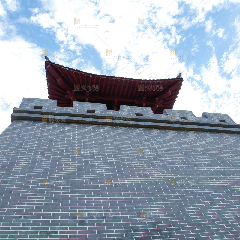 户外的城楼