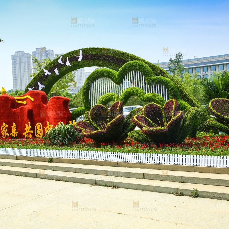 植物景观雕塑