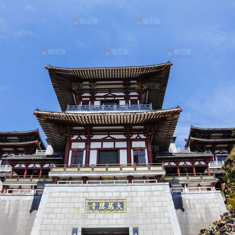 寺庙的建筑