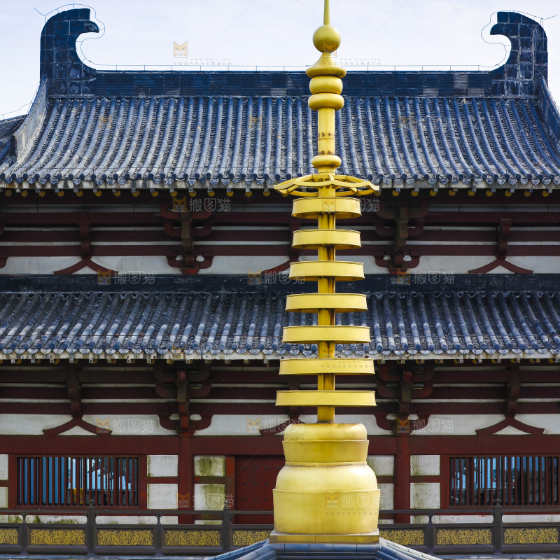 寺庙的建筑
