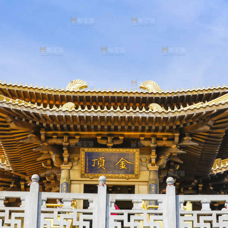 寺庙的建筑