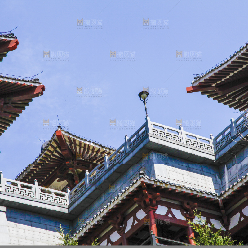 寺庙的建筑