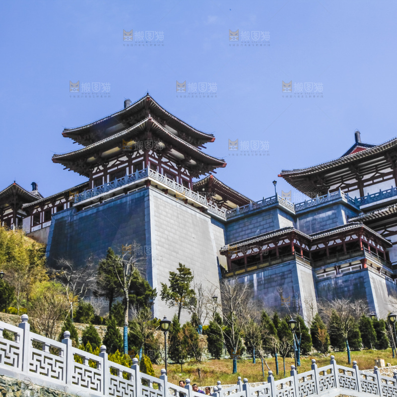 寺庙的建筑