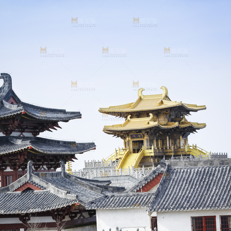寺庙的建筑