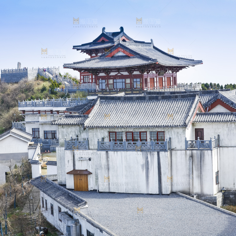 户外的建筑