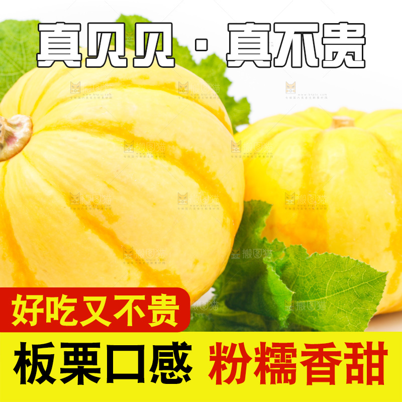 白底上放着金银桔南瓜