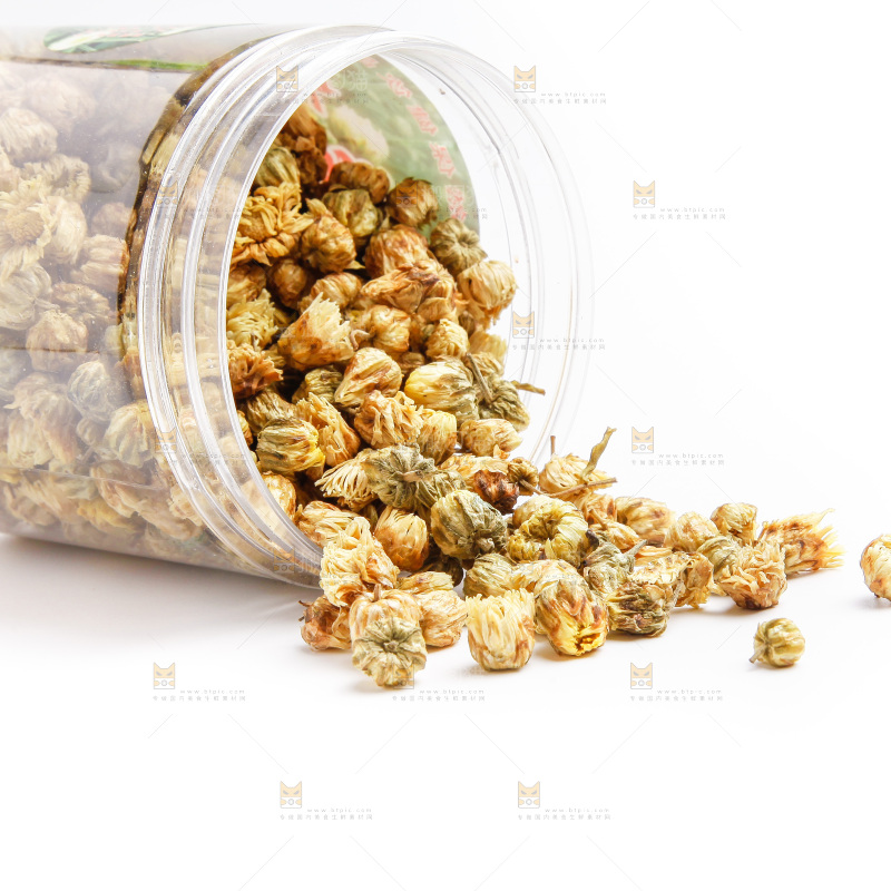 瓶子里装着胎菊