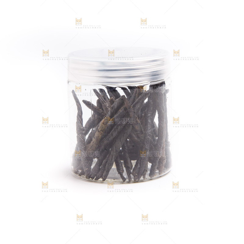 瓶子里装着苦丁茶